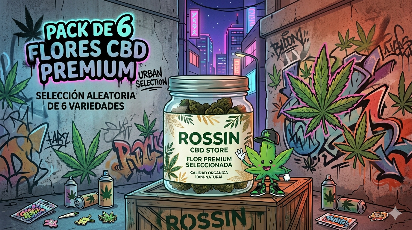 Pack Flores CBD Premium | 6 variedades (12 gramos)