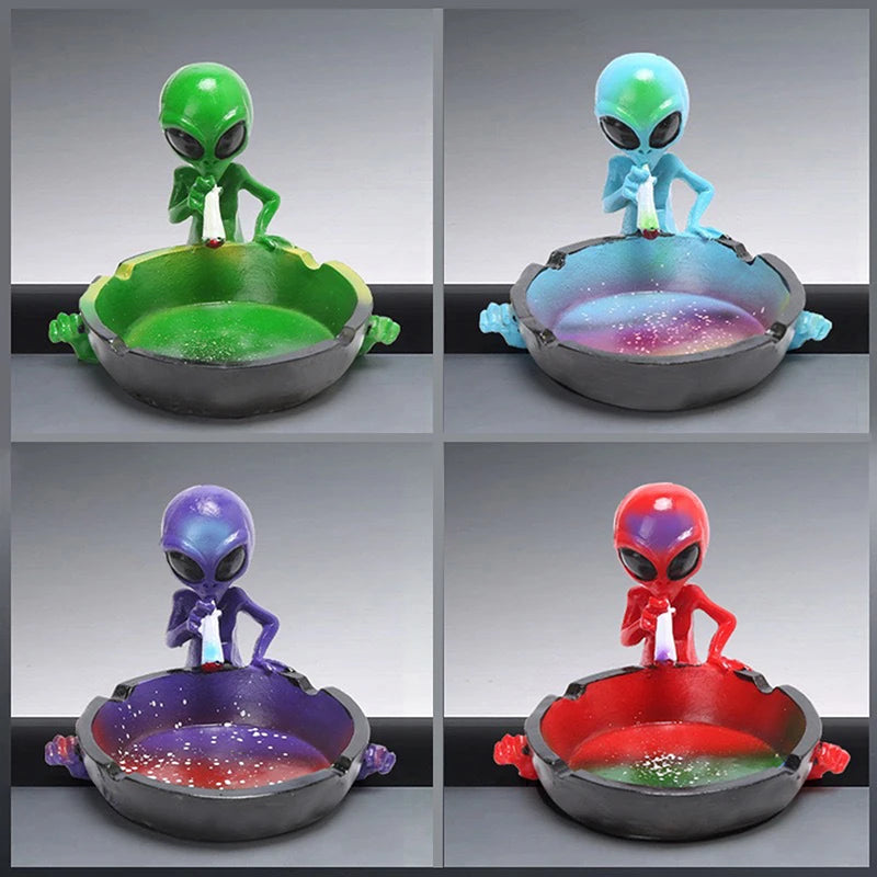 👽 Cenicero Alien Rossin – Cerámica Premium | Diseño Extraterrestre