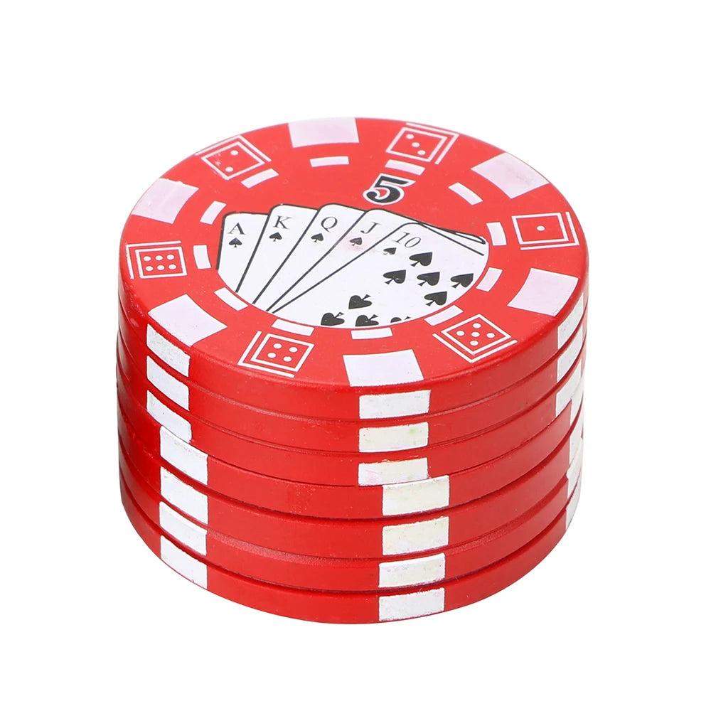 🎰 Grinder Ficha de Póker Rossin – Diseño Casino Premium | Negro, Verde & Rojo