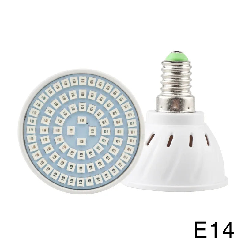 🌱 Bombilla LED Cultivo Full Spectrum E27/E14/GU10 | Luz Indoor para Plantas y Sistemas Hidropónicos