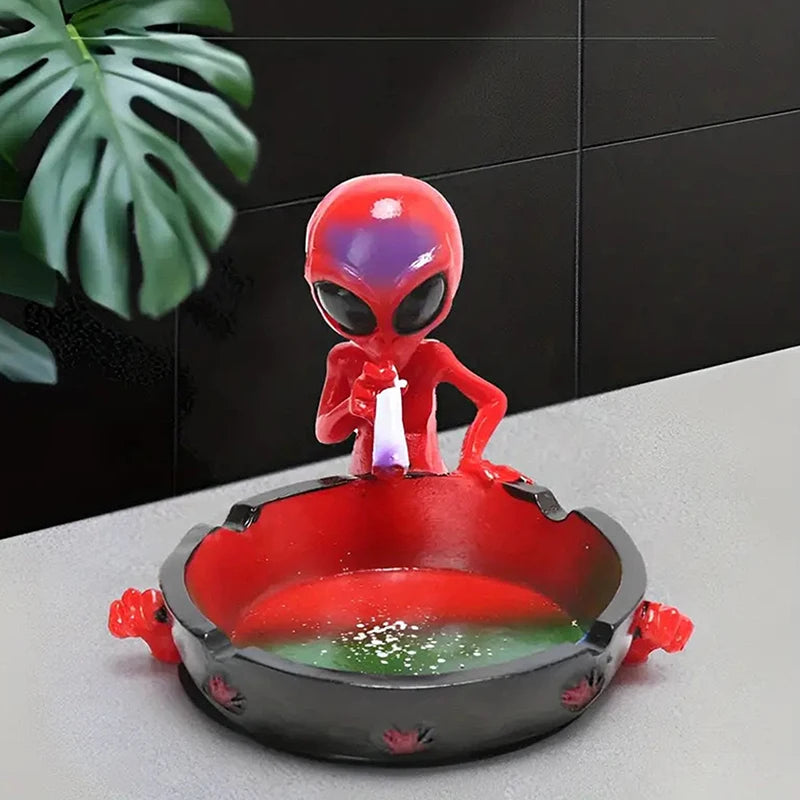 👽 Cenicero Alien Rossin – Cerámica Premium | Diseño Extraterrestre