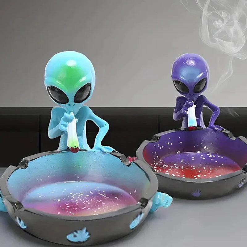 👽 Cenicero Alien Rossin – Cerámica Premium | Diseño Extraterrestre
