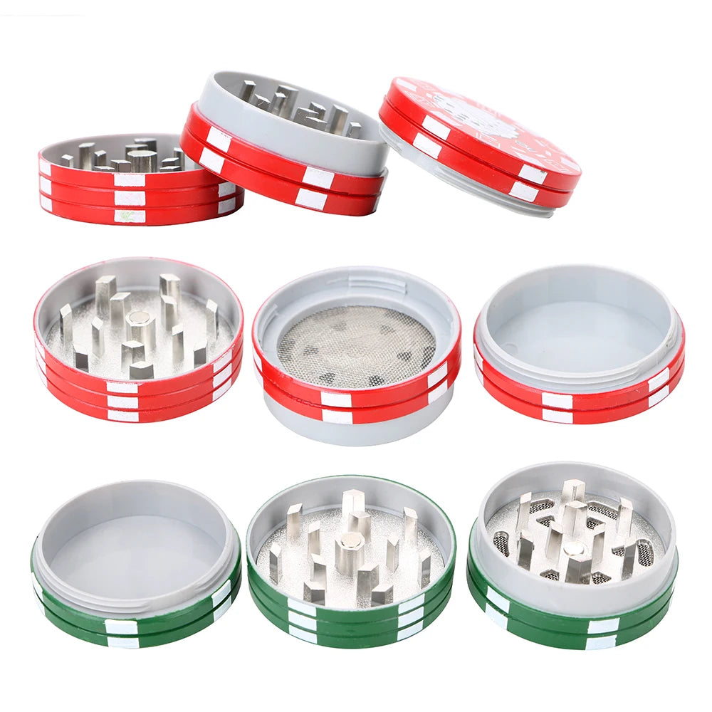 🎰 Grinder Ficha de Póker Rossin – Diseño Casino Premium | Negro, Verde & Rojo