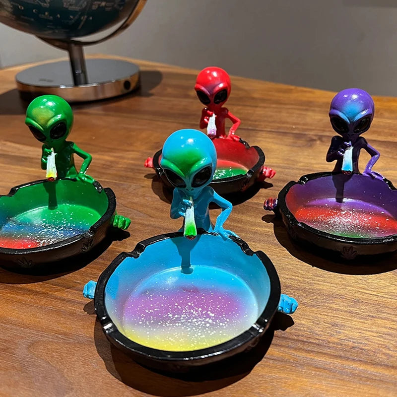 👽 Cenicero Alien Rossin – Cerámica Premium | Diseño Extraterrestre