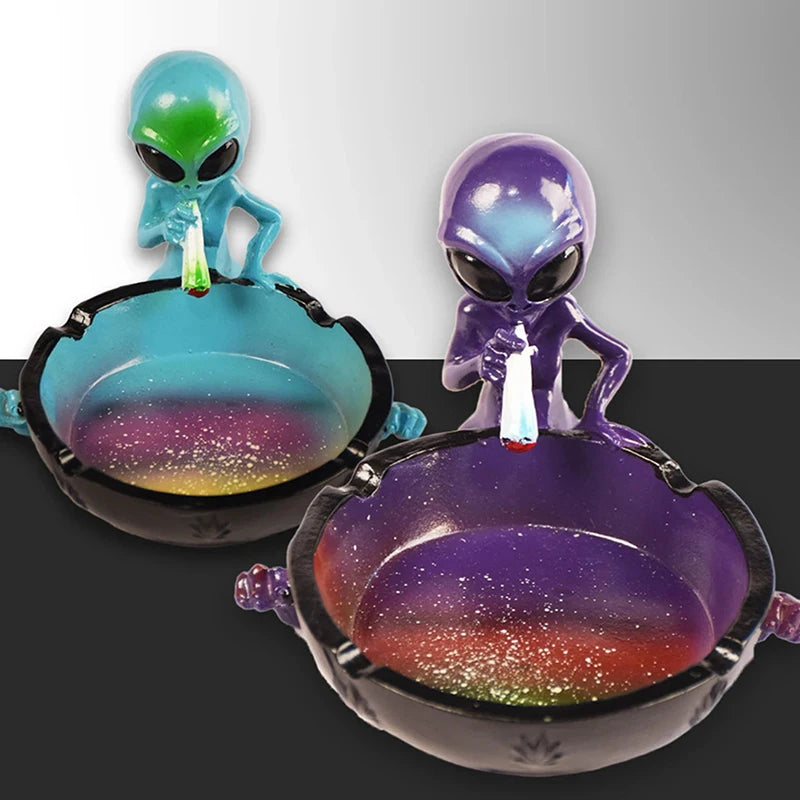 👽 Cenicero Alien Rossin – Cerámica Premium | Diseño Extraterrestre